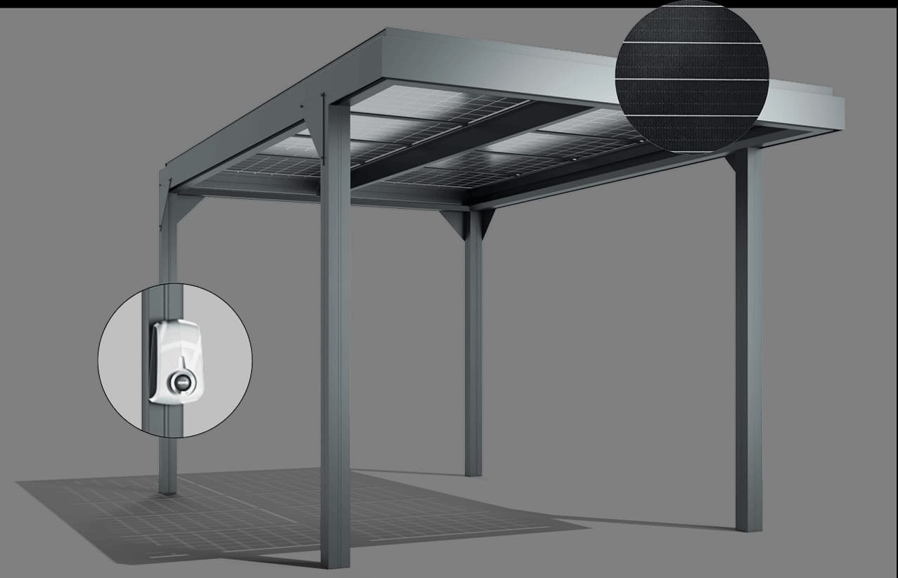 Comment un carport solaire valorise votre habitat ?