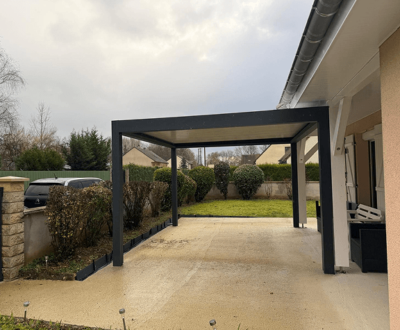 pergola en aluminium
